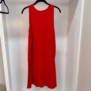 a new day Bright Red Top